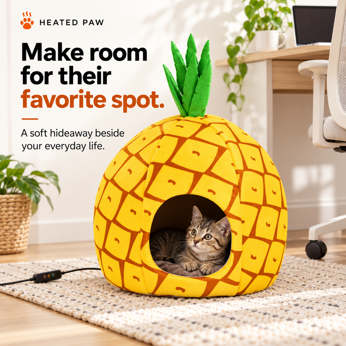 HEATED PAW™ Cozy Heated Pet House
