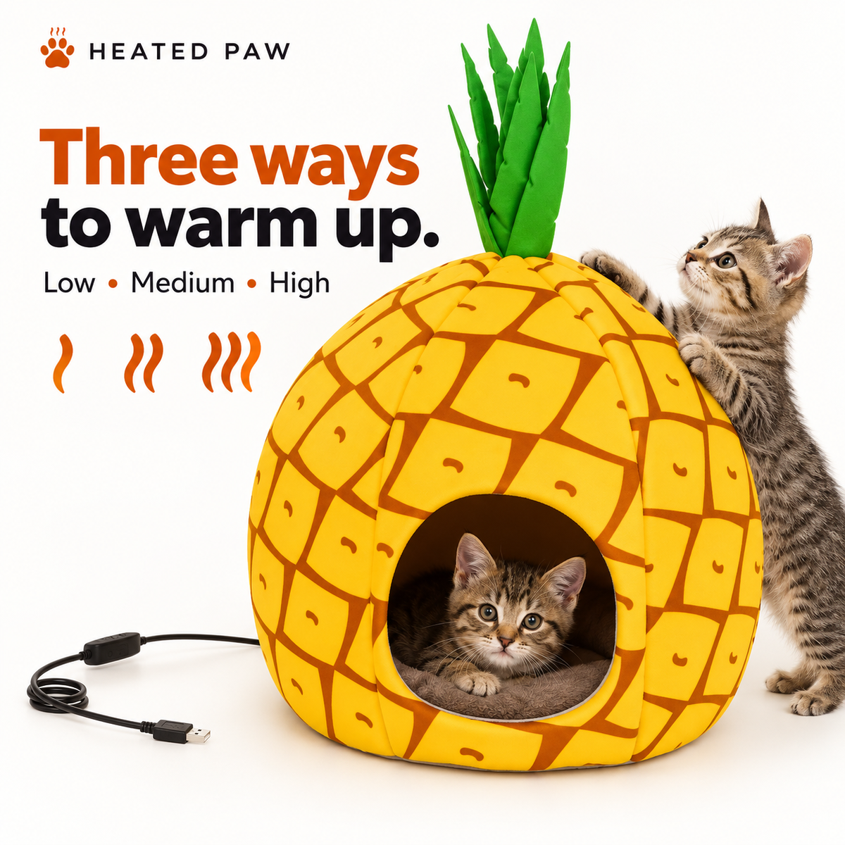 HEATED PAW™ Cozy Heated Pet House