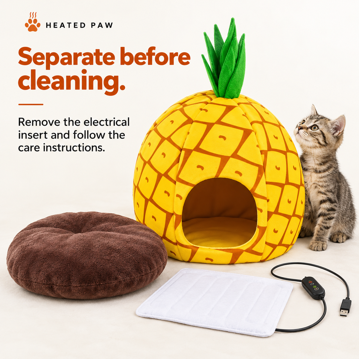 HEATED PAW™ Cozy Heated Pet House
