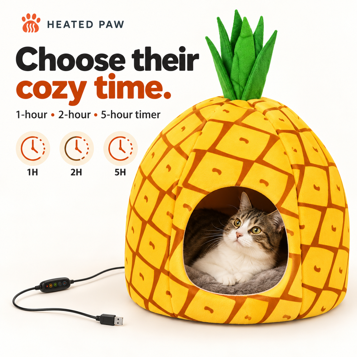 HEATED PAW™ Cozy Heated Pet House
