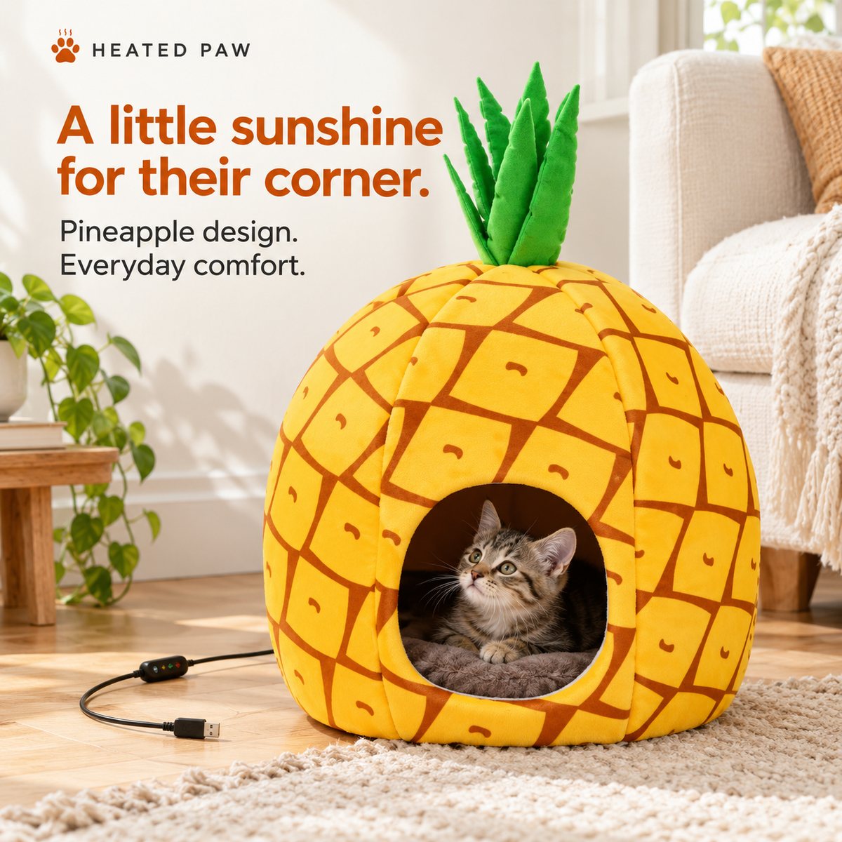HEATED PAW™ Cozy Heated Pet House
